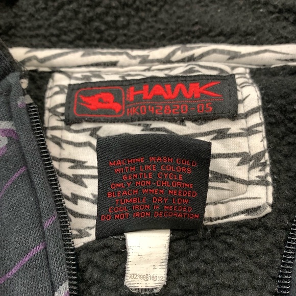 Tony Hawk Boys Zip Up Hoodie Sweater Skater Size XXL - Picture 4 of 8